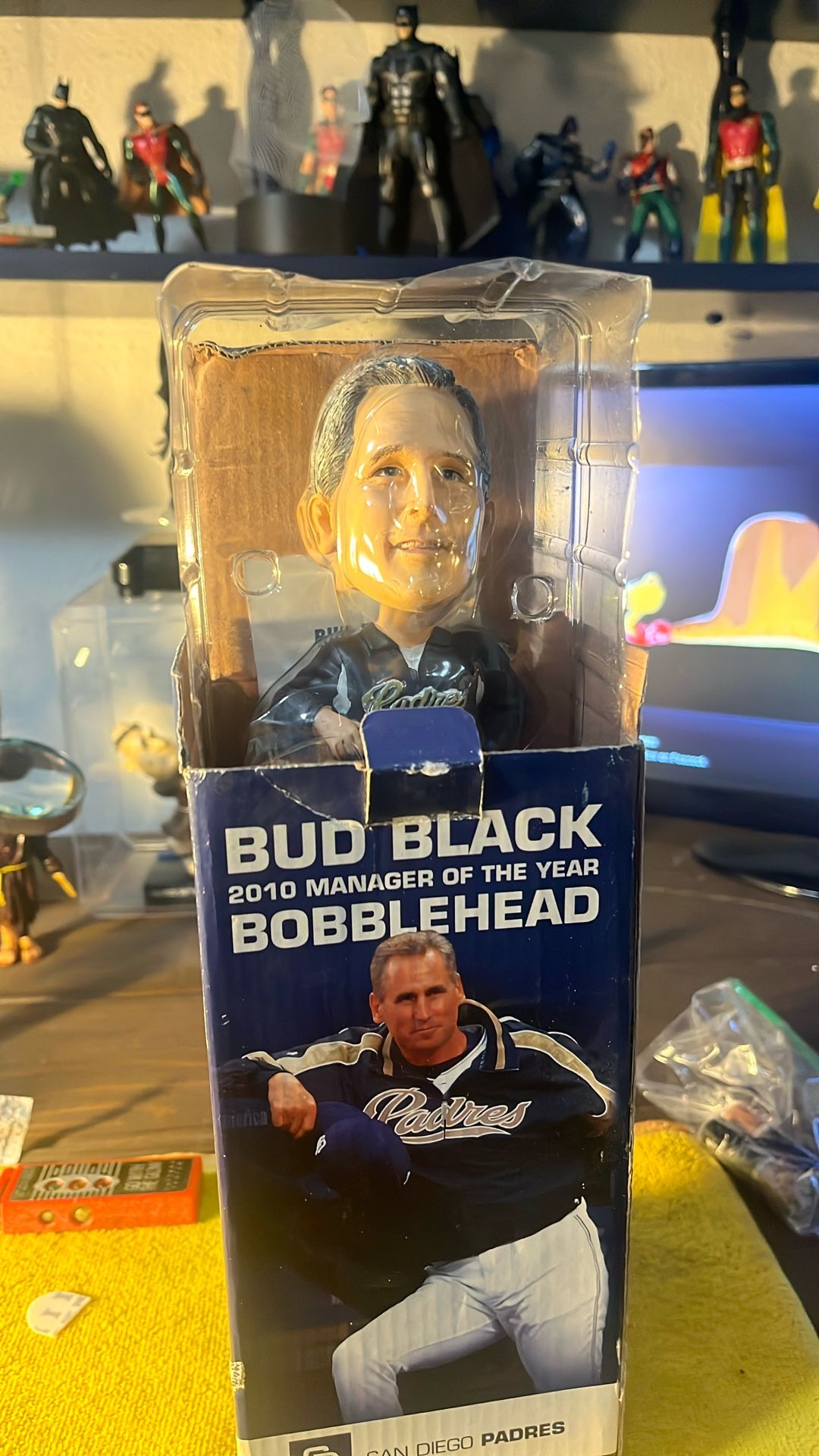 Bub Black Bobblehead 2010 Manager Of The Year