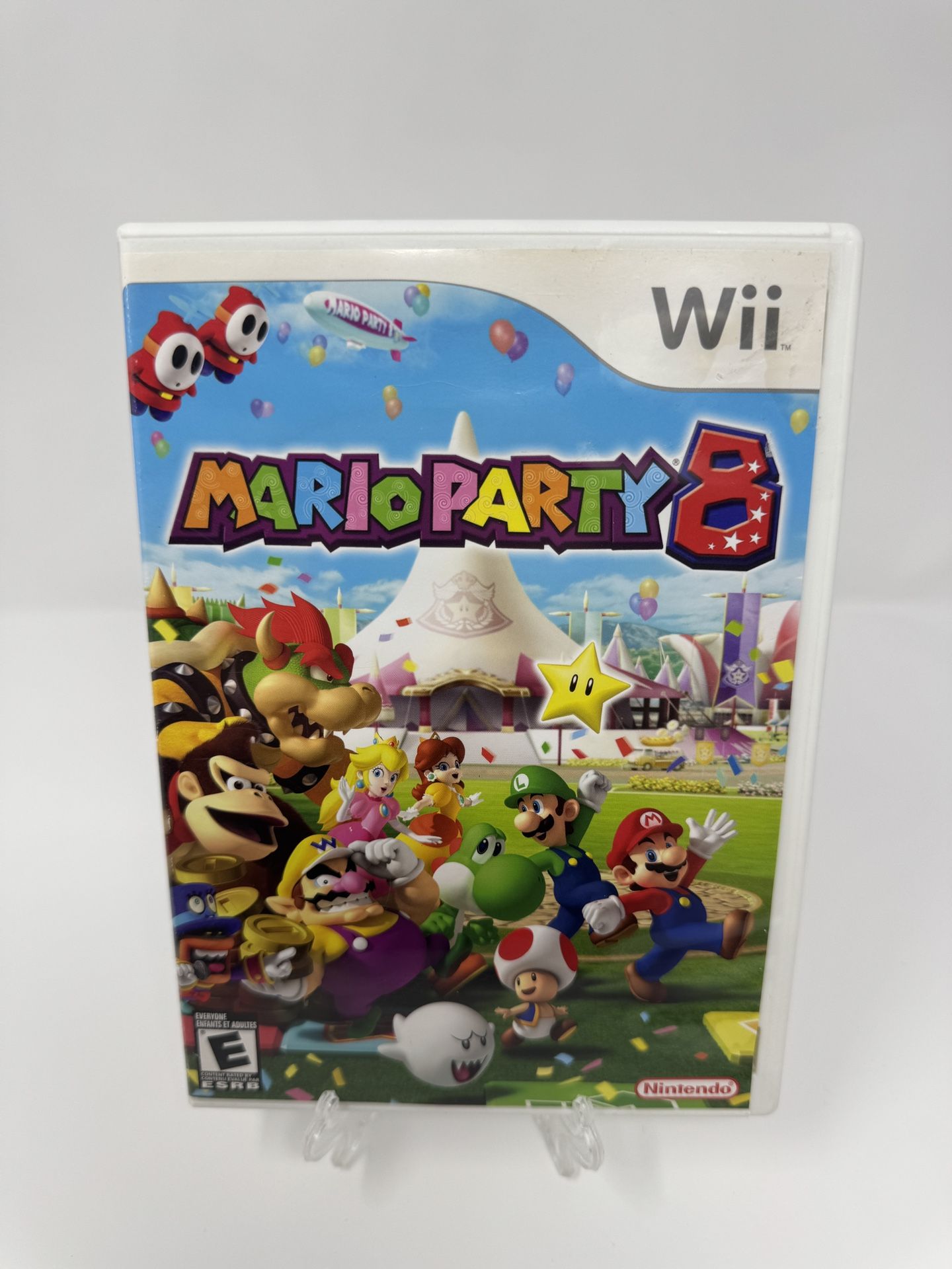 Mario Party 8 Nintendo Wii 2007 Complete w/ Manual Tested Disc
