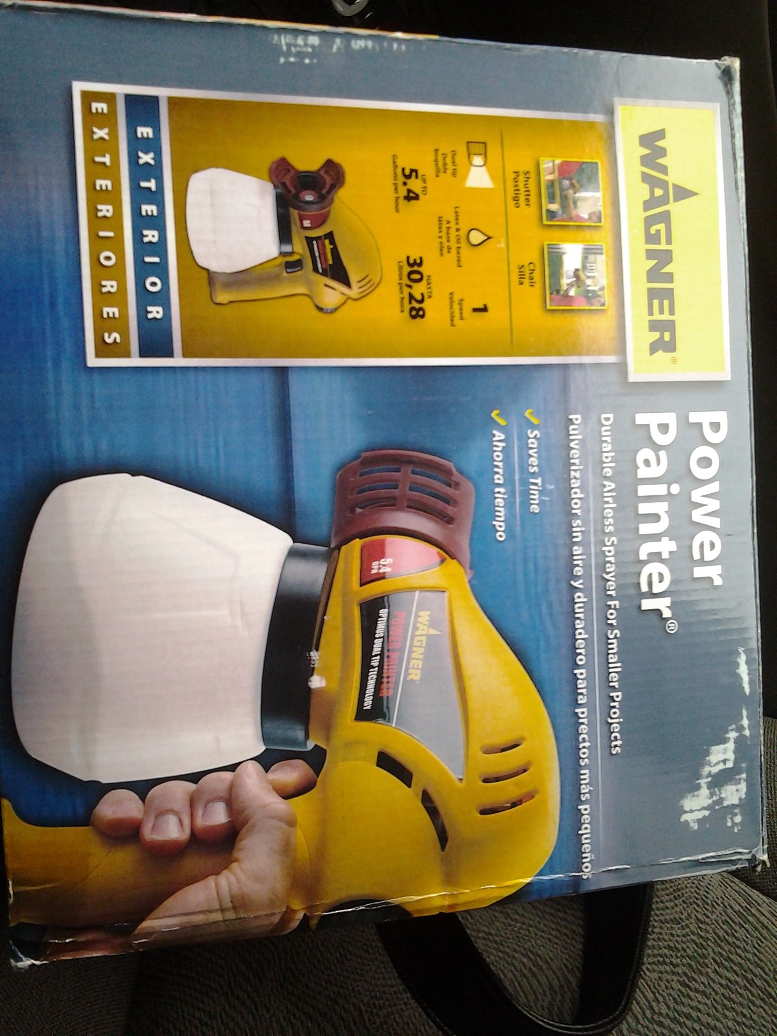 Wagner Power Painter 5.4 GPH Paint Sprayer - Model 0525155