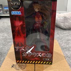 SEGA Evangelion Asuka Langley w/Spear of Cassius Figure 