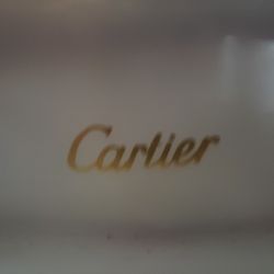 Vintage Authentic CARTIER  Red Box Eyeglasses Jewelry EMPTY Storage Box CO712