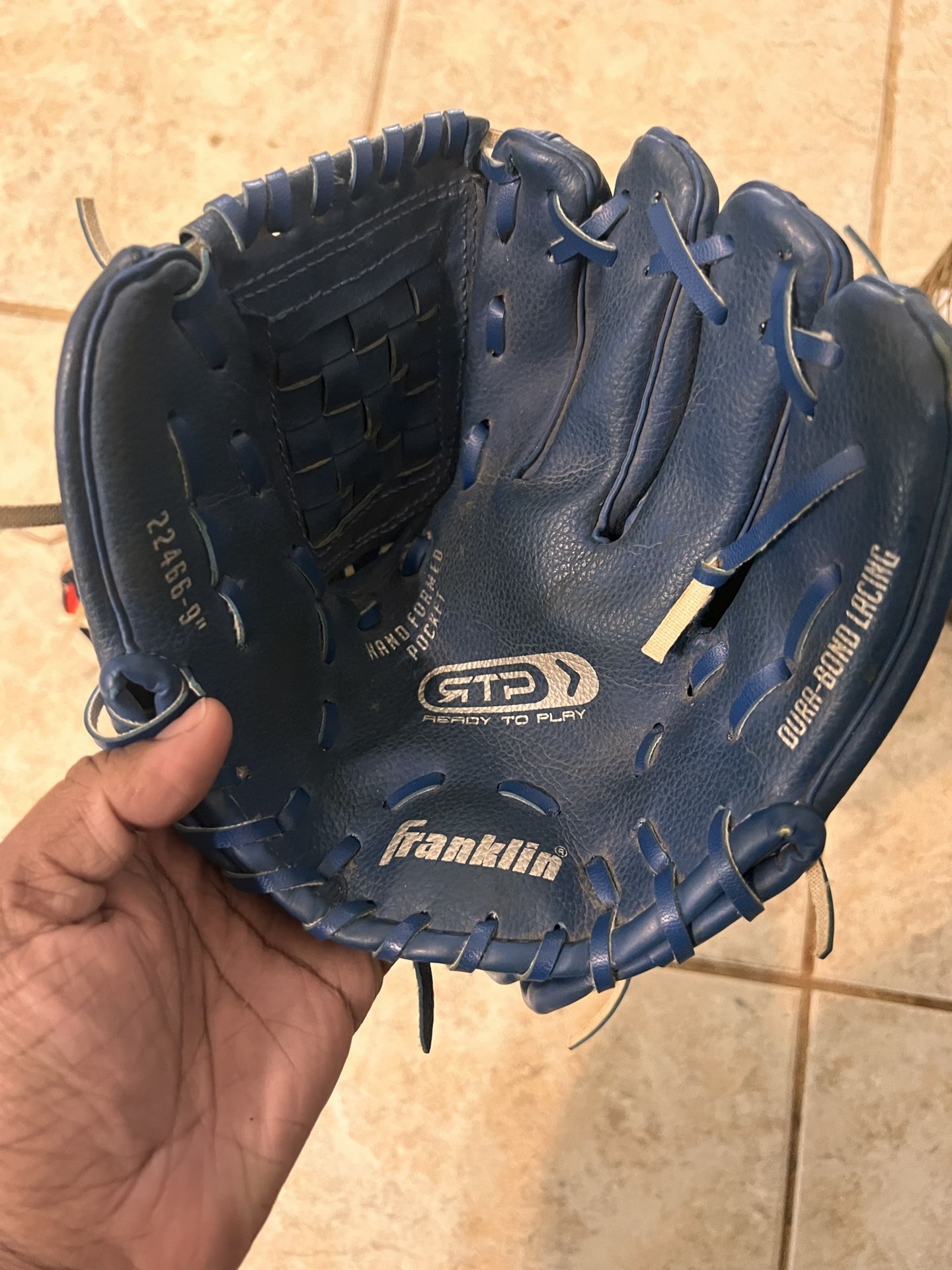 Two T-Ball Gloves 