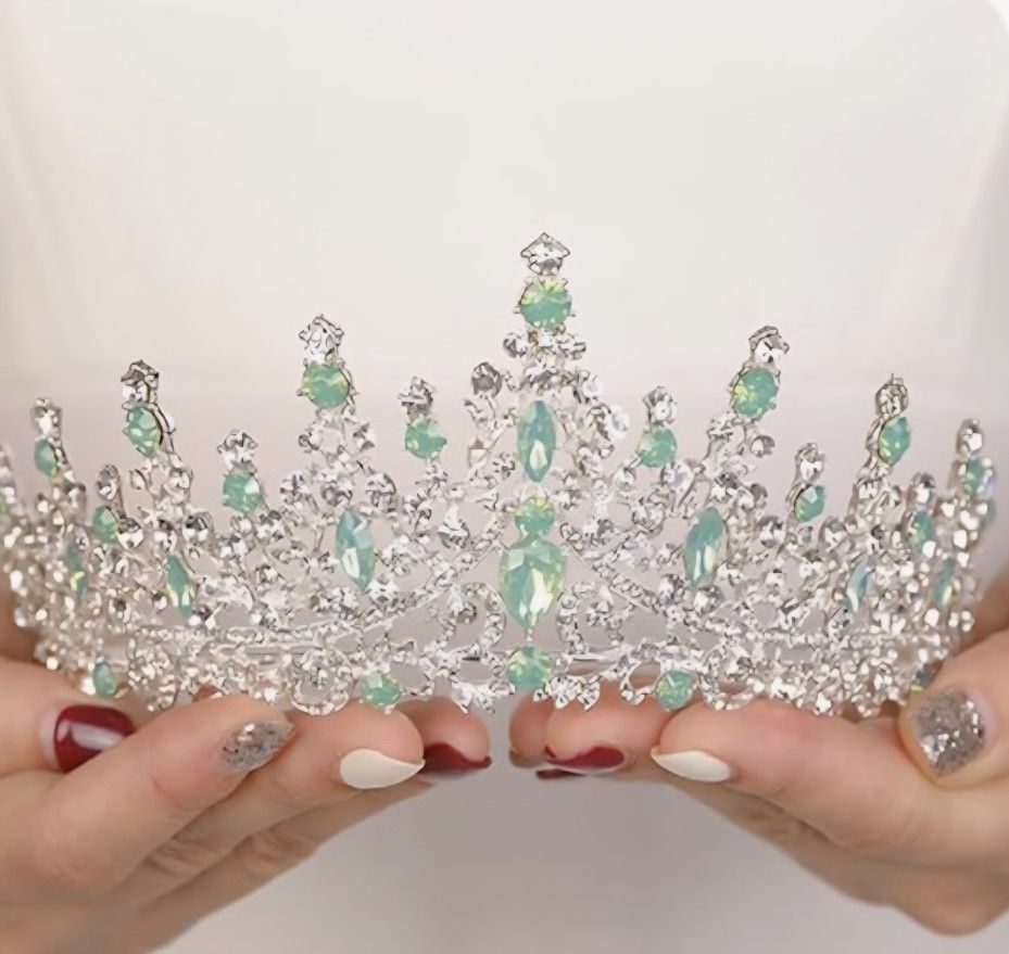 Green & Silver Tiara