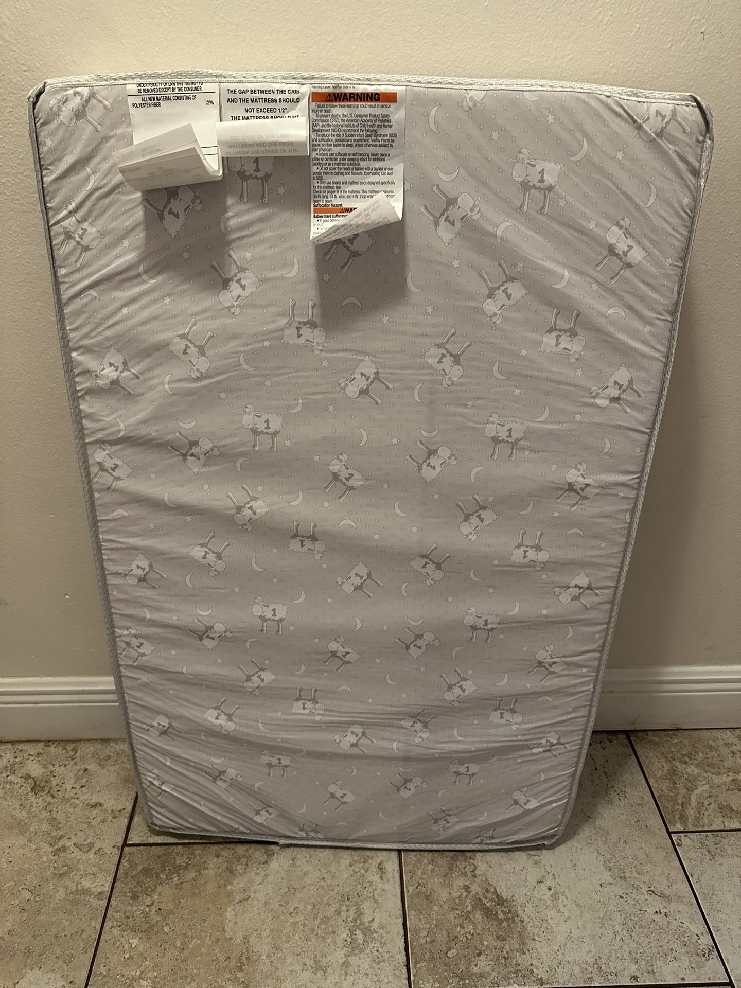 Serta Foam Mattress Mini Crib