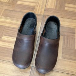 Dansko’s Brown Clogs
