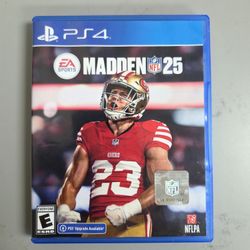 Madden NFL 25 (Sony PlayStation 4 PS4, 2025)