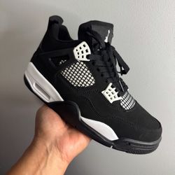 Black With White Shoe