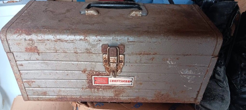 Old Craftsman Tool Box