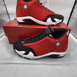 Ds Men Size 12 JORDAN 14 RETRO - GYM RED TORO 487471-006 Brand New With Box