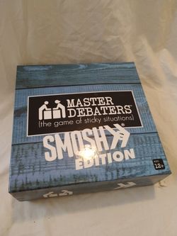 Master Debaters SMOSH Edition Brandable Board Game 266 Cards Trivia New Sealed