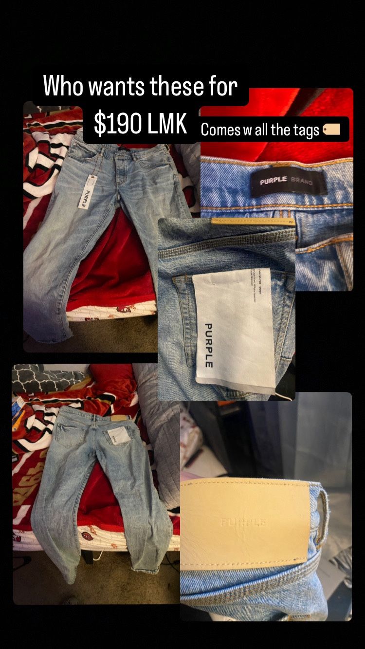 Purple Jeans For $200