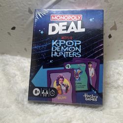 Kpop Demon Hunters Monopoly Deal game