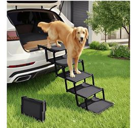 NEW• Oiilores Foldable Dog Stairs