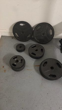 Weight bench set
