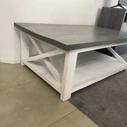 Rustic Farmhouse Coffee Table or TV Stand
