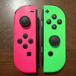 Pink & Green Joycons