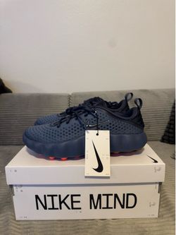 Size 10.5M -  Nike Mind 002 "Thunder Blue Chrome" *Brand New, receipt in listing