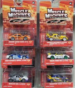 REDUCED!!!  Muscle Machines Japan GT Car Championship 2003 Series