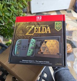Legend of Zelda 40th anniversary switch 2