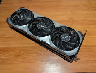 MSI GeForce RTX 4070 Ti Ventus 3X GPU 12GB GDDR6X