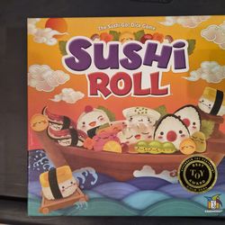 Sushi roll board game