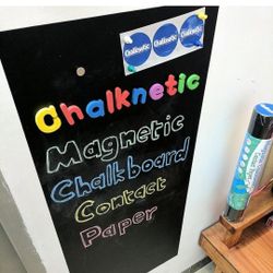 Magnetic Chalkboard Contact Paper