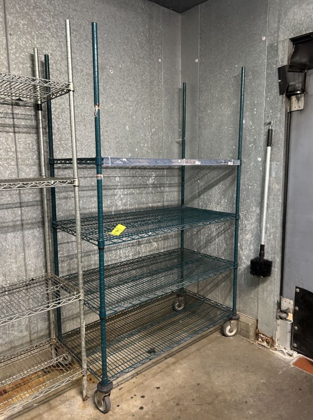 Epoxy Mobile Shelving - 48 x 24 x 78", Green