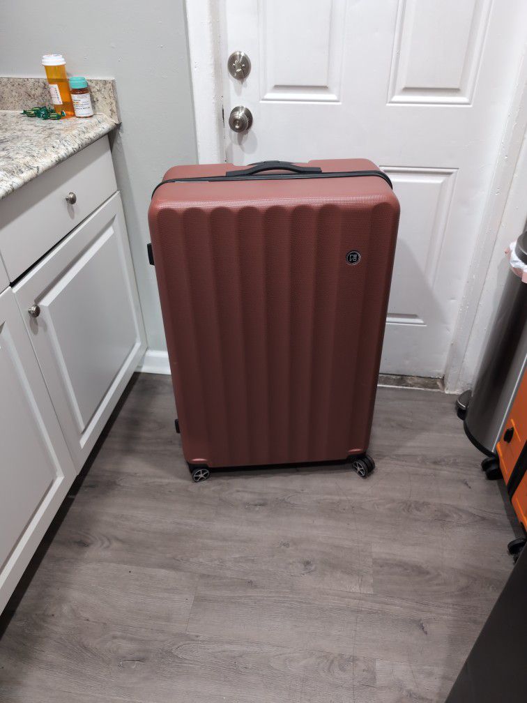 Red Hard Cover Suitcase