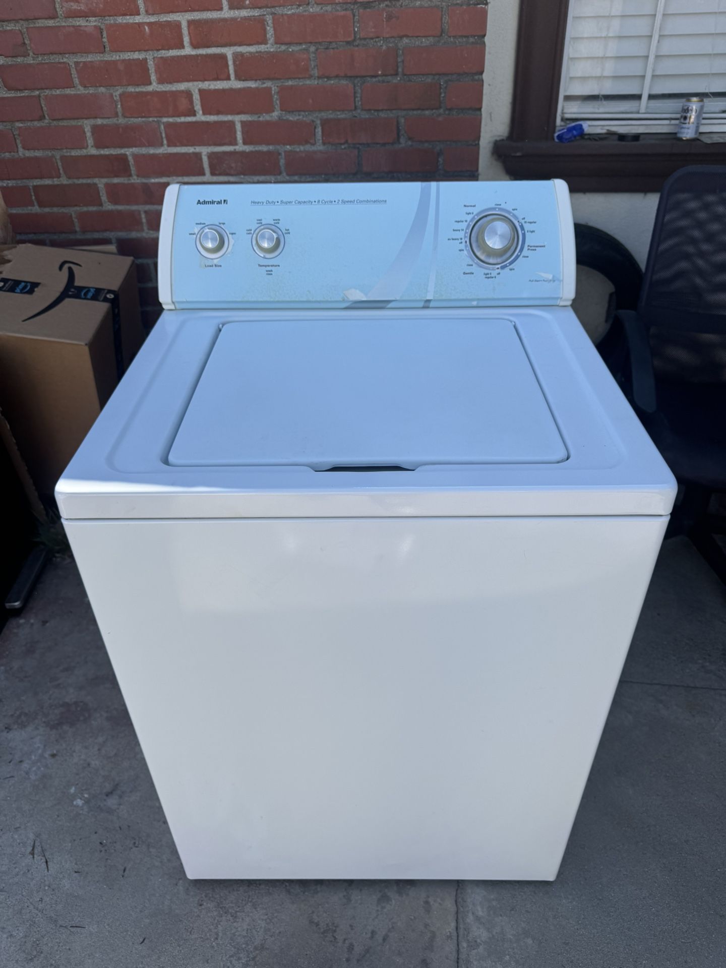 Admiral Washer Extra Large Capacity Heavy Duty