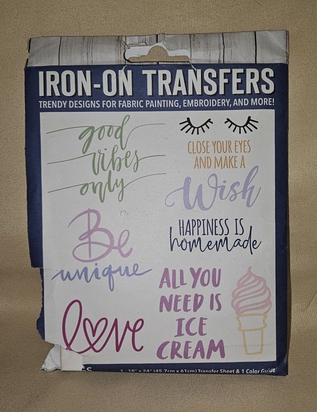Iron-On Transfers