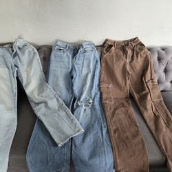 3 Pairs of Jeans 1 Pacsun 2 Hollister