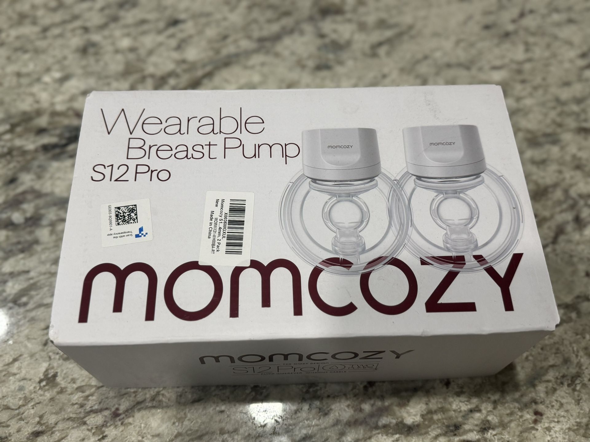 MOMCOZY  WEARABLE BREAST PUMP S12PRO Like New!