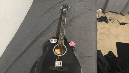 Bass come with stand, sounds good