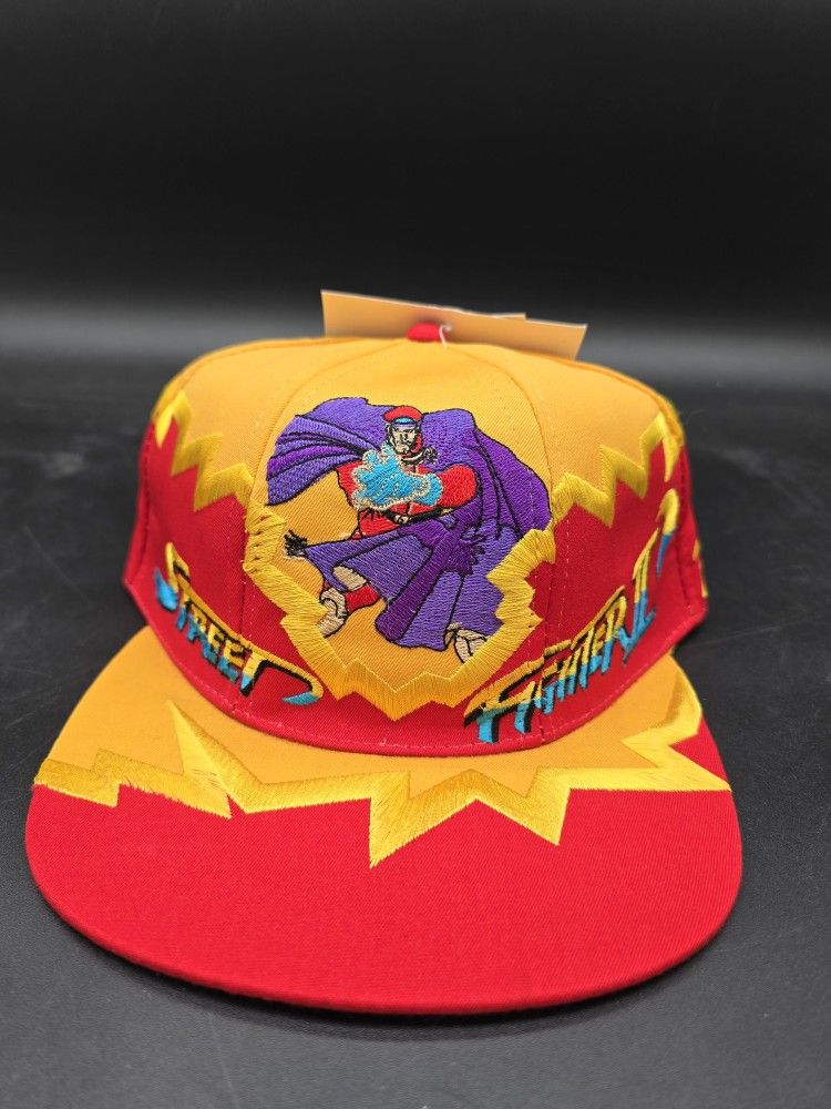 Street Fighter II Vintage Zangief Capcon Bruno Mario Jagged Edge Graffiti Hat