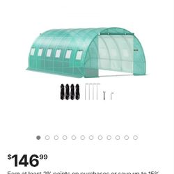 VEVOR Walk-in Tunnel Greenhouse