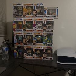 Anime/ Marvel Funko Pops 