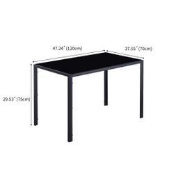 4 Chairs Dinning Table