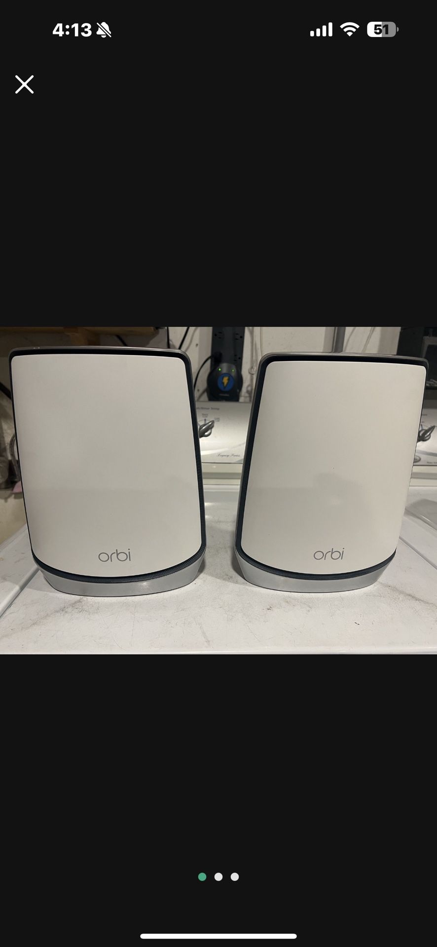 Netgear Orbi WiFi 6 Router and Satellite 