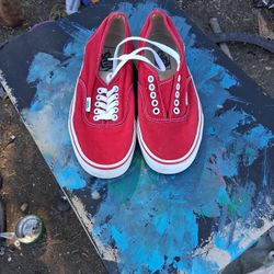 Red Vans