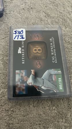 Topps Cal Ripken Jr. Retired Rings Card 385/736