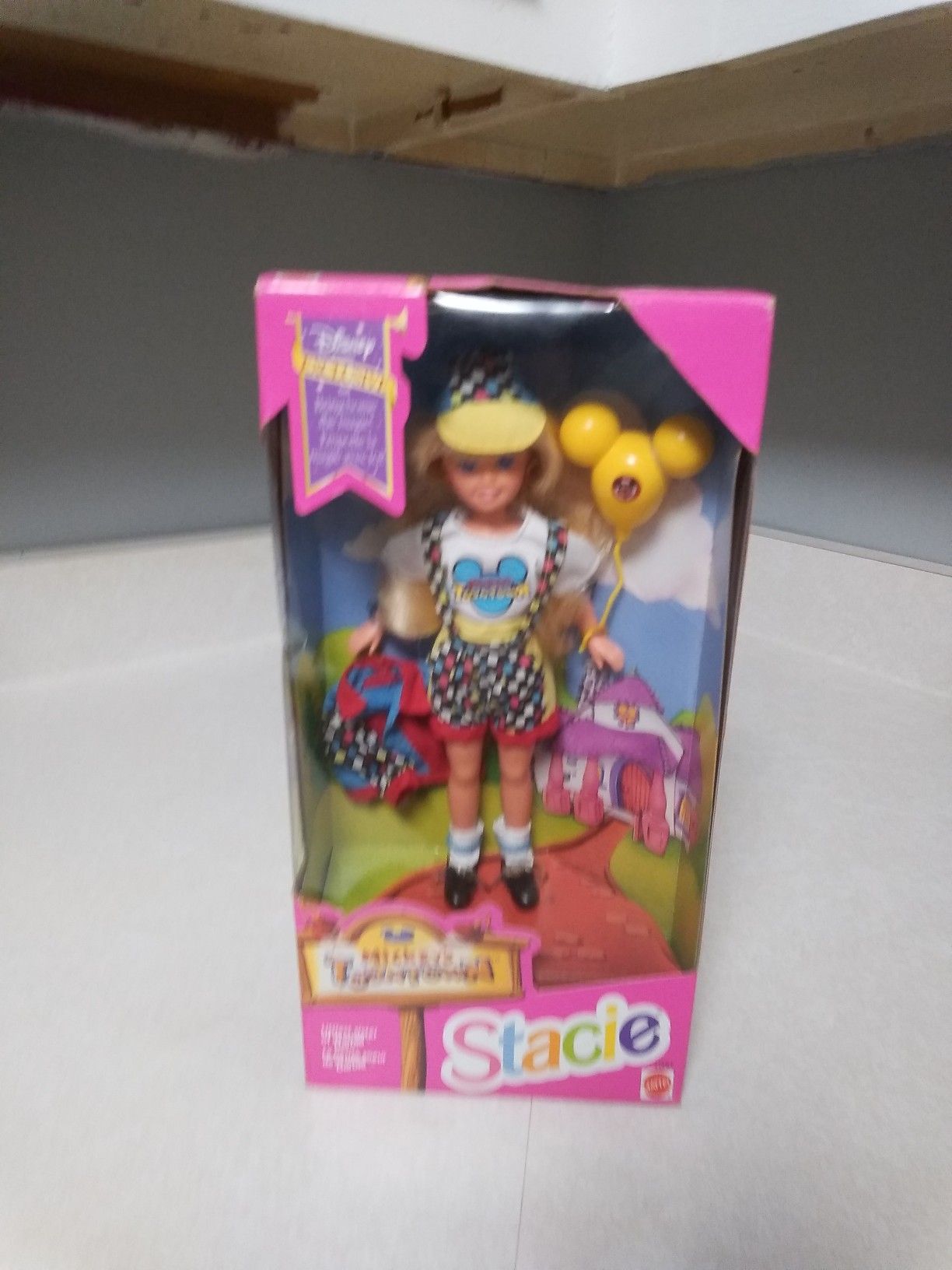 Disney Exclusive Mickey's Toontown Stacie Doll, Littlest Sister of Barbie Doll is a 1993 Mattel production, Disney Exclusive Doll. Model #11587.