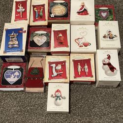 Vintage Hallmark Christmas Tree Ornaments 