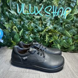 Lems Nine2Five V2 Black Leather Oxfords Shoes Men’s Sz 10.5 Minimalist Zero Drop