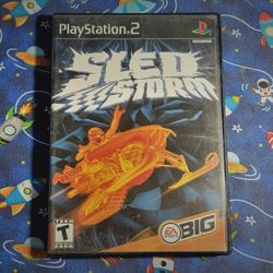 Sled Storm Sony Playstation 2 PS2 Complete CIB