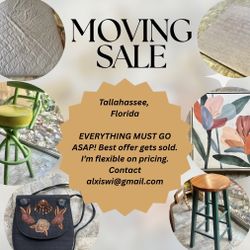 MOVING SALE