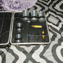 Vintage Londonaire Travel Bar Cocktail Case With 3 Cups