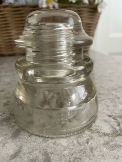 Glass insulator $5