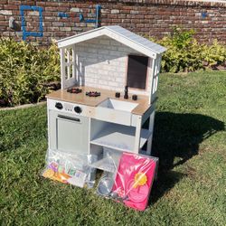 Children Wood Kitchen 
