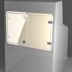 Universal Full Access Fiberglass Hatch For 38" Wide Center Console