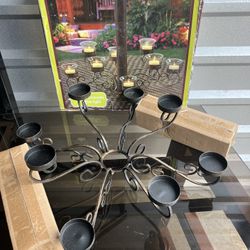 Votive Light Candle Holder For Umbrella NEW